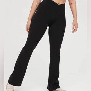 OFFLINE By Aerie Real Me High Waisted Crossover Flare Legging